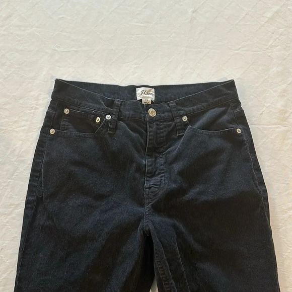 J. Crew High-rise slim demi-boot‎ pant in corduroy women’s size 27 EUC - Picture 5 of 9